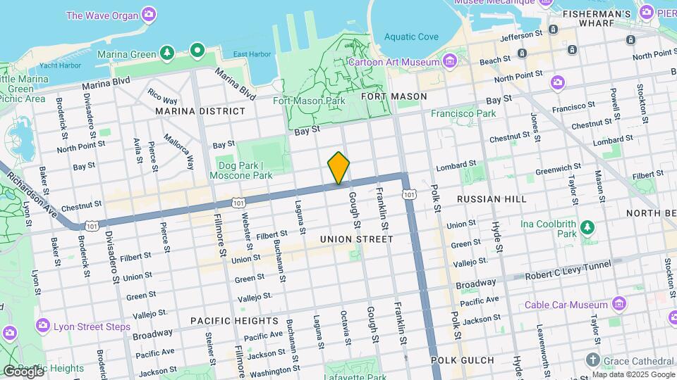 1641 Lombard St Map and Location Details