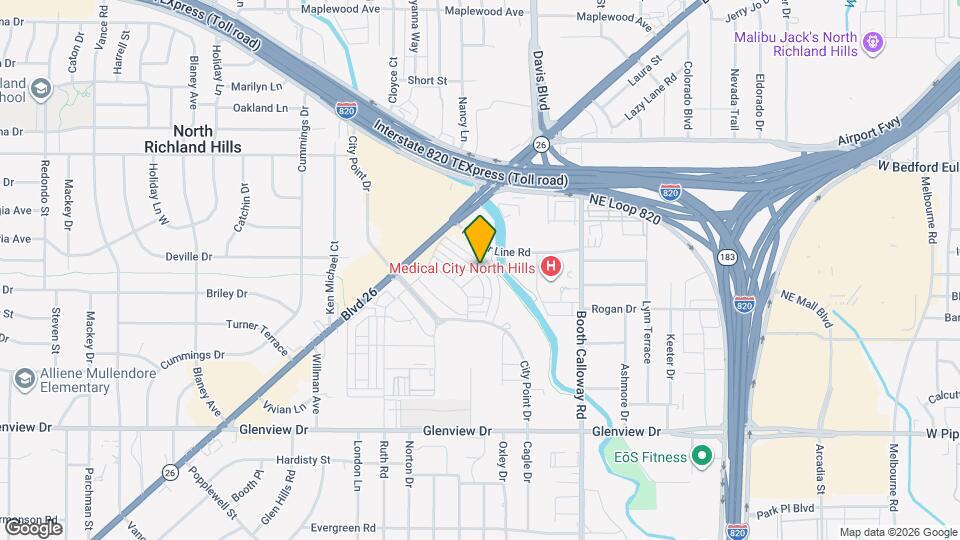 4416 Henderson Ave Mapa y Detalles de la Ubicación
