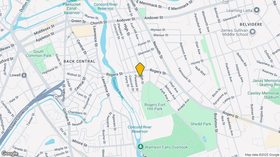 505 High St Map and Location Details