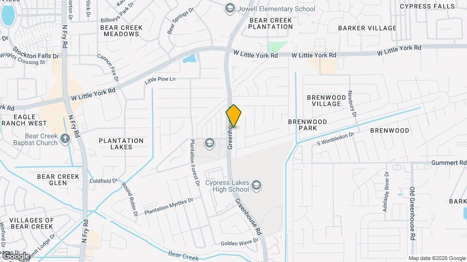 5939 Brenwood Trails Ln Map and Location Details