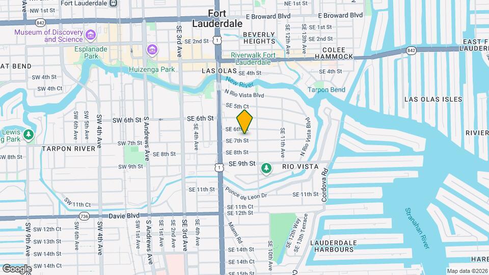 801 SE 7th St Mapa y Detalles de la Ubicación
