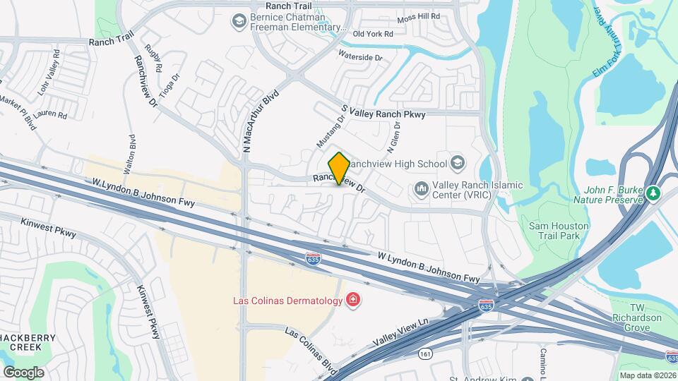 554 Rockingham Dr Map and Location Details