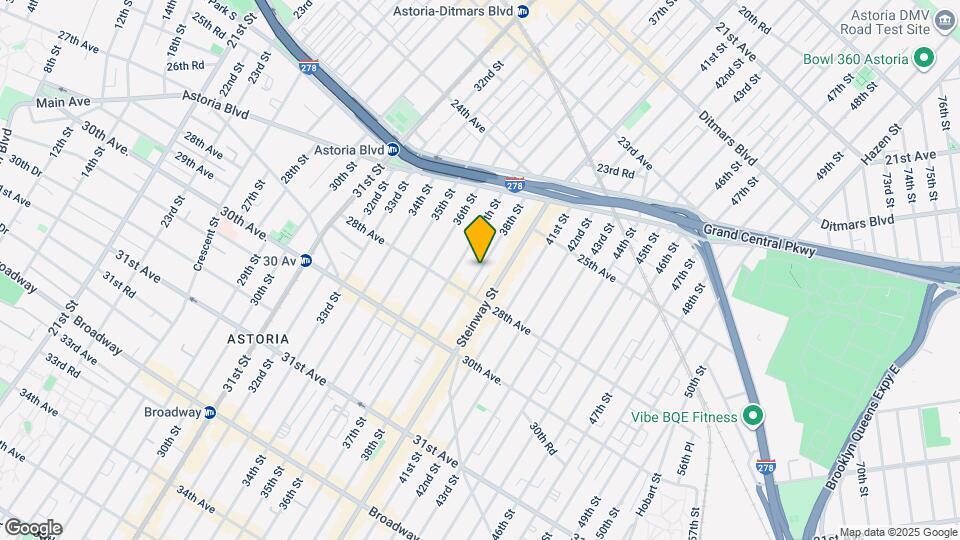 25-64 38th St Map and Location Details