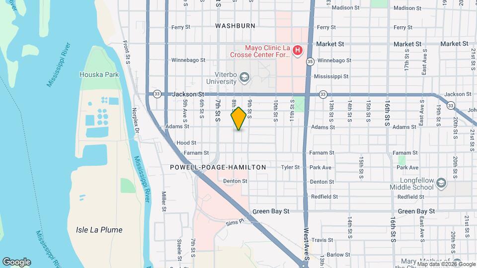 1219 8th St S, Unit 1219 Map and Location Details