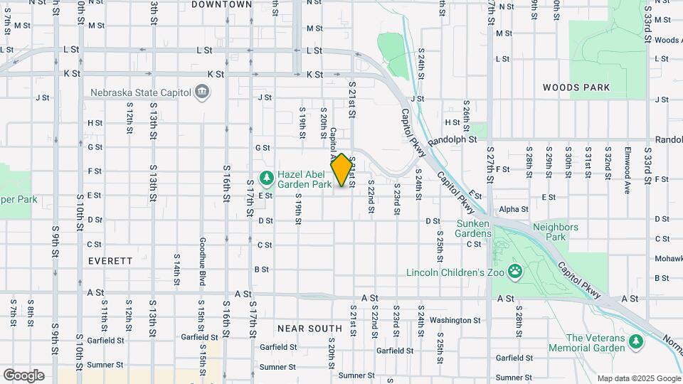 2040 E St Map and Location Details
