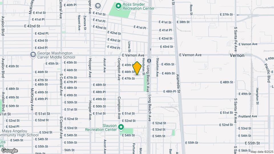 1617 E 47th St Map and Location Details