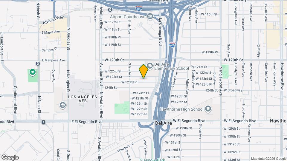 5303 W 123rd Pl Map and Location Details