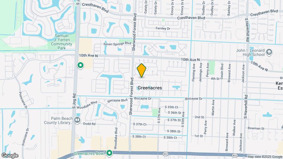 5927 La Pinata Blvd Mapa y Detalles de la Ubicación