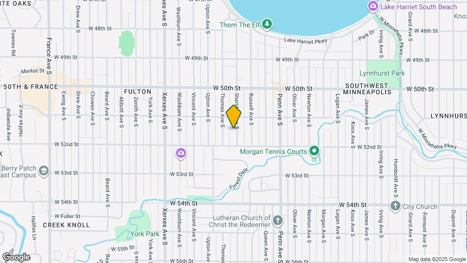 5128 Sheridan Ave S Mapa y Detalles de la Ubicación