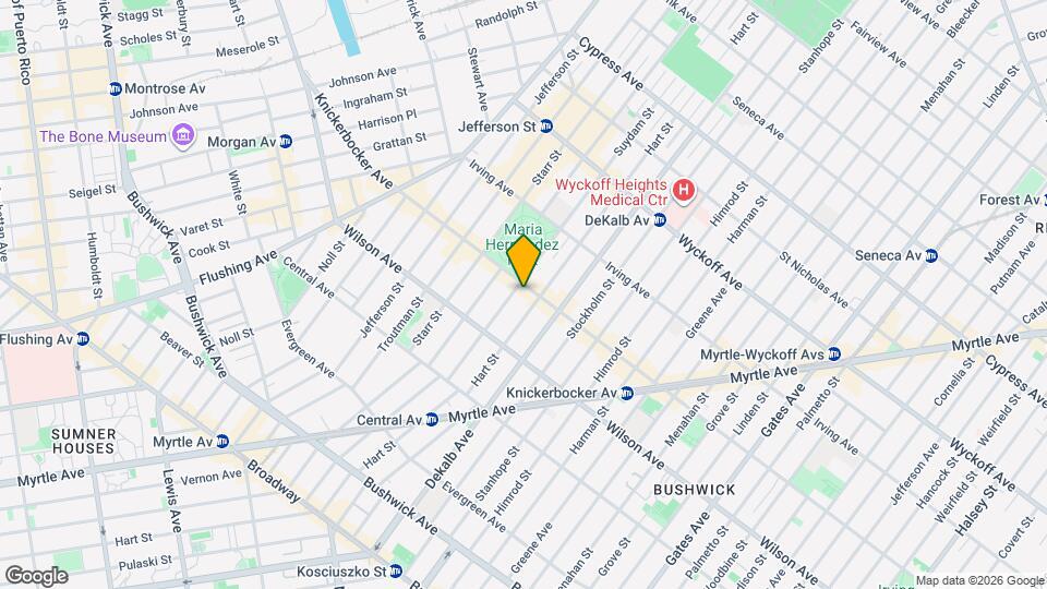 296 Knickerbocker Ave Mapa y Detalles de la Ubicación