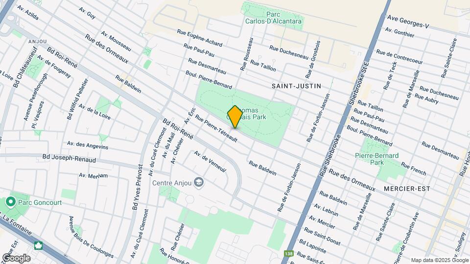 5390-5396 Des Ormeaux Rue Map and Location Details
