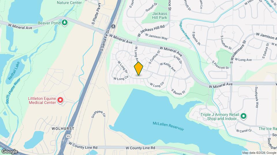 2811 W Long Dr Map and Location Details