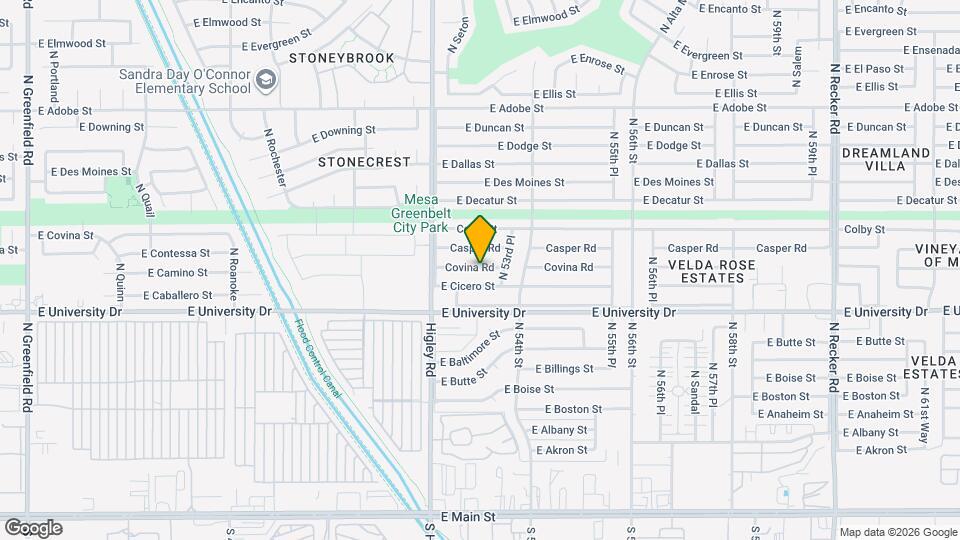 5301 Covina Rd Mapa y Detalles de la Ubicación