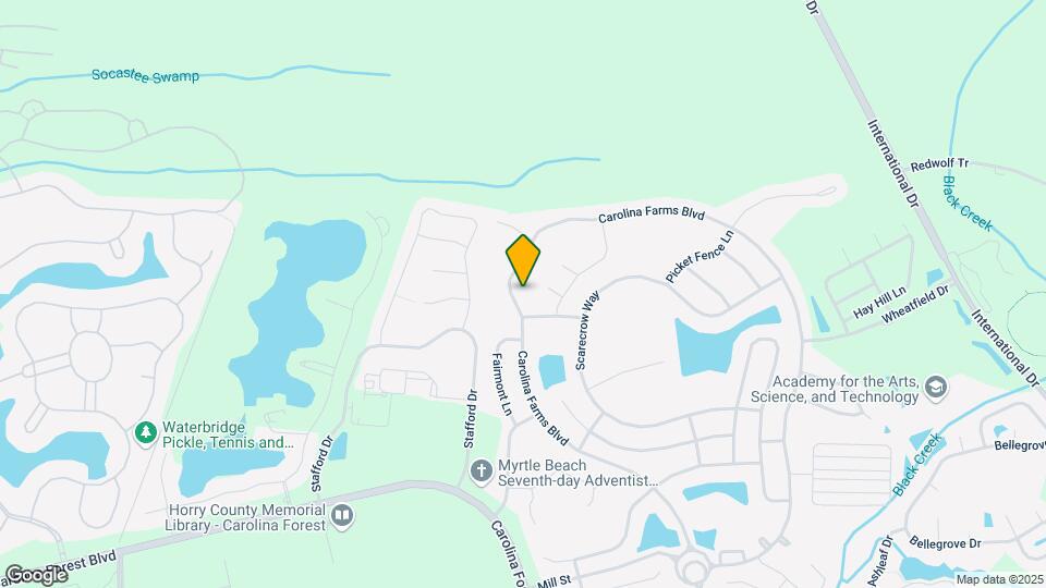 689 Carolina Farms Blvd Map and Location Details