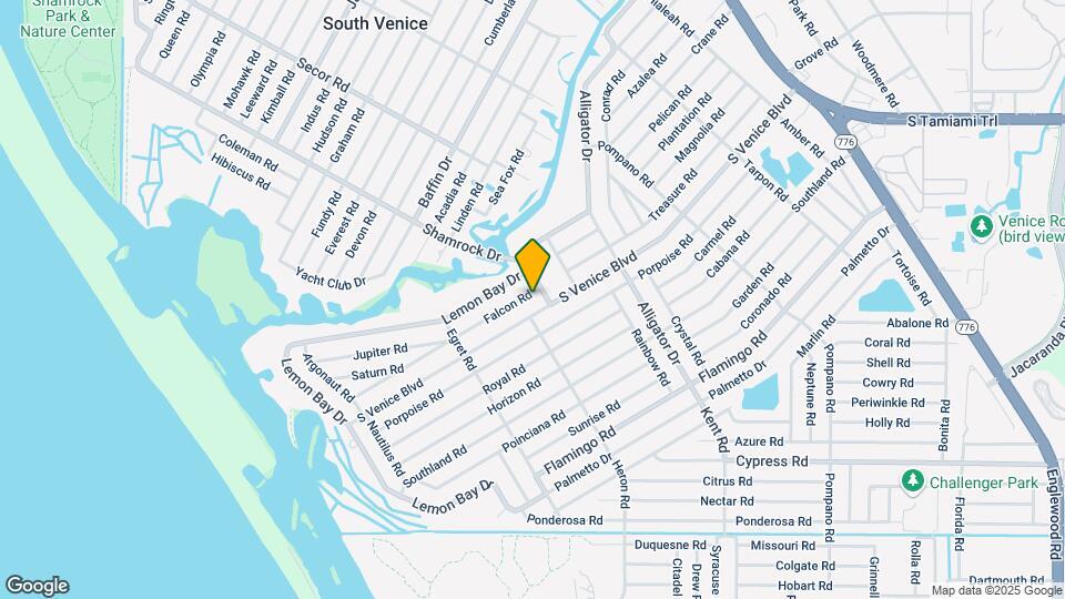 1025 Falcon Rd Map and Location Details