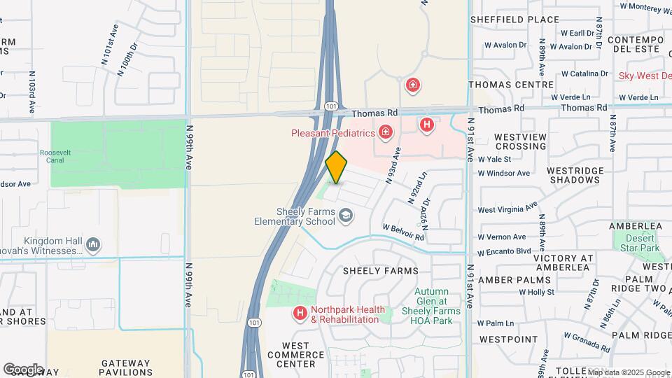 2230 N 94th Ln Mapa y Detalles de la Ubicación