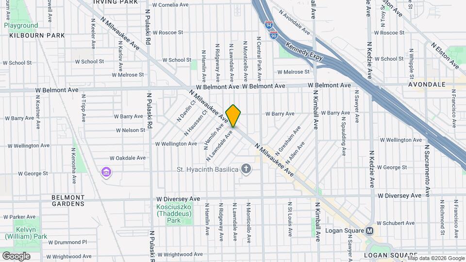 2991 N Lawndale Ave Mapa y Detalles de la Ubicación