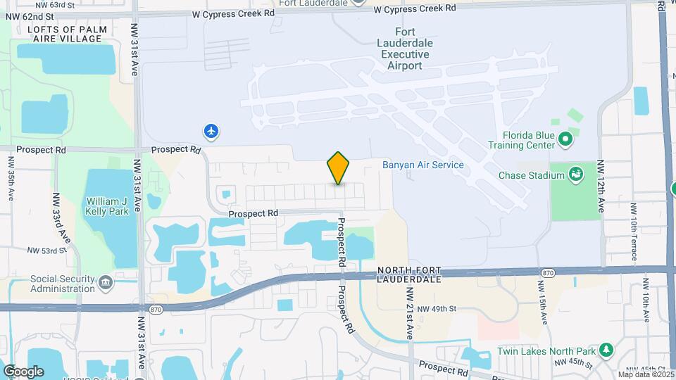 5404 NW 25th Ave Map and Location Details