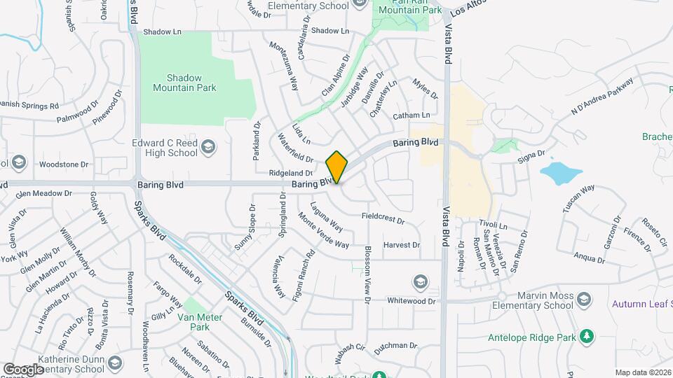 1704 Round Mountain Cir Map and Location Details