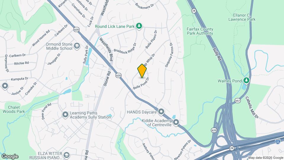 14422 Coachway Dr Map and Location Details