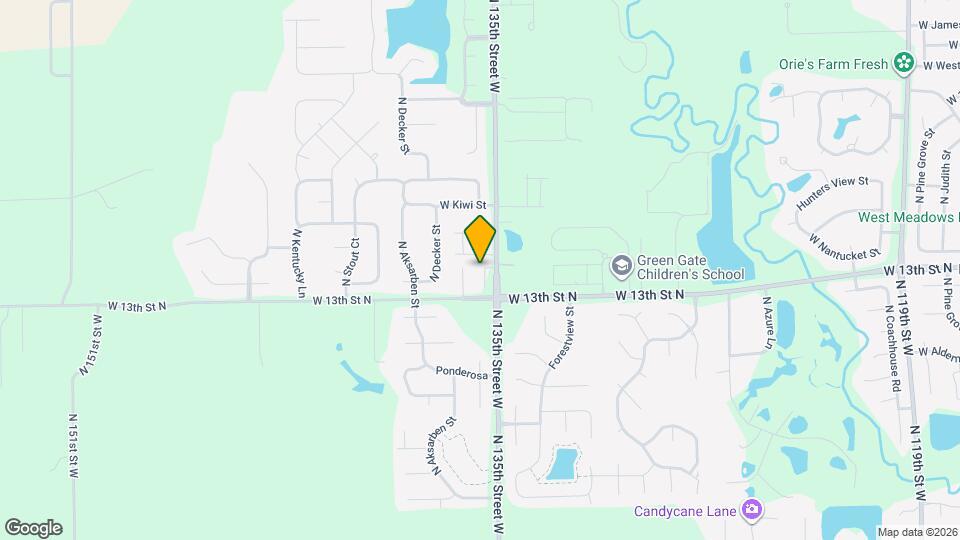 13603 W Talan Cir Map and Location Details