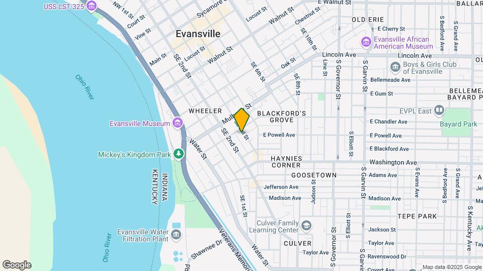 4-Plex SE Third St. Mapa y Detalles de la Ubicación
