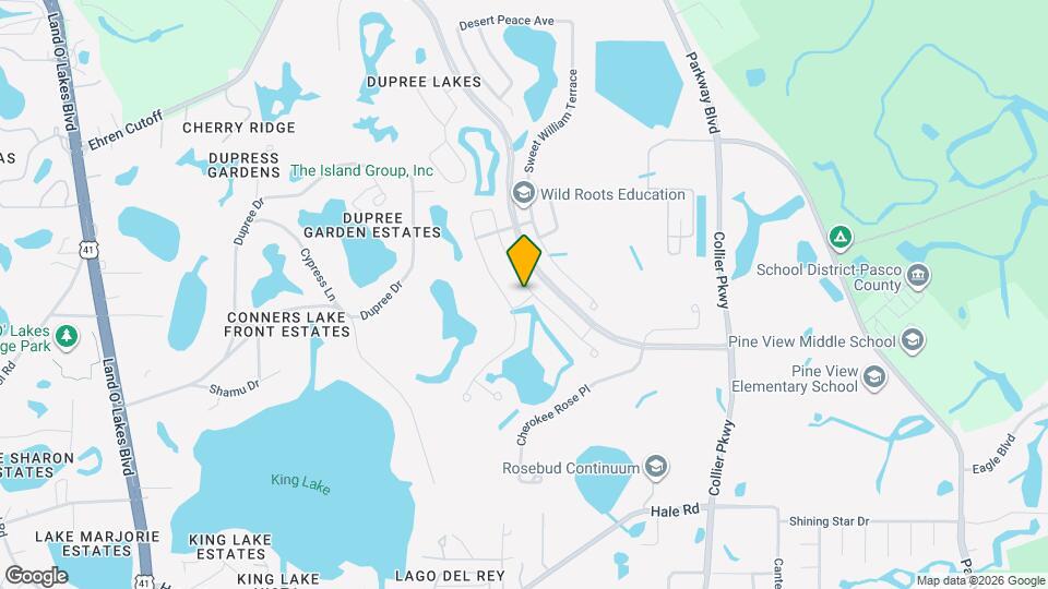 5533 Angelonia Terrace Map and Location Details