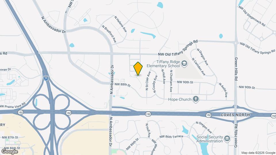 8875 N Helena Ave Mapa y Detalles de la Ubicación