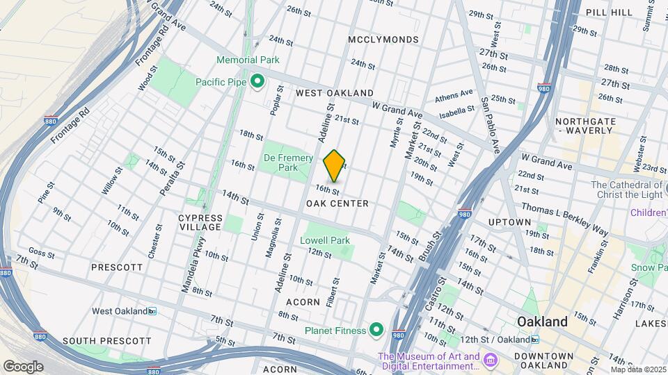 1078 16th St Map and Location Details