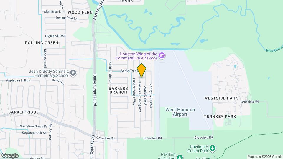 3518 Bakers Crossing Ave Map and Location Details
