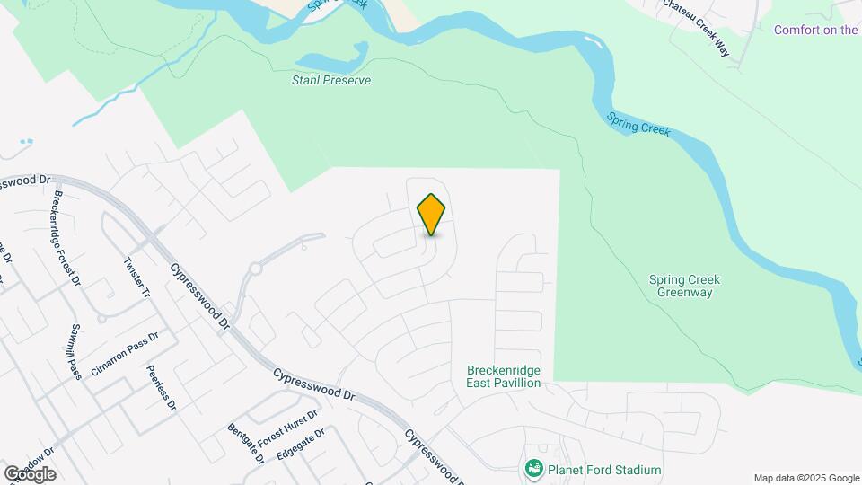 24319 Springfield Valley Dr Map and Location Details