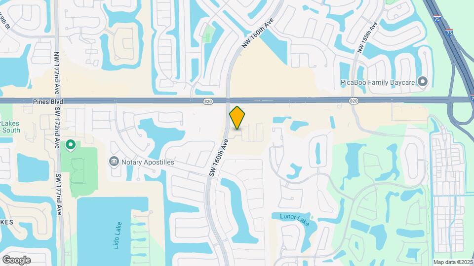 15983 SW 2nd Pl Map and Location Details