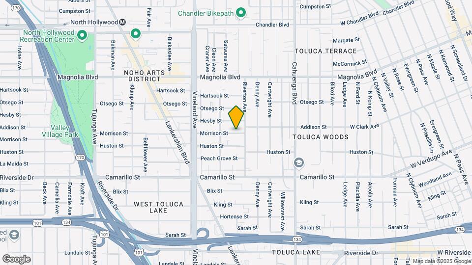 10821 Morrison St Map and Location Details