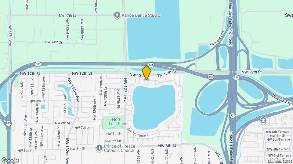 1132 NW 125th Path Map and Location Details