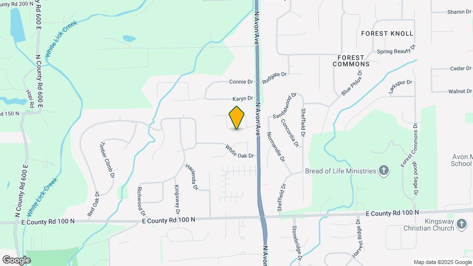 6903 Oakdale Ln Map and Location Details