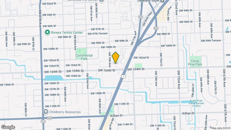7856 SW 102nd Ln Map and Location Details