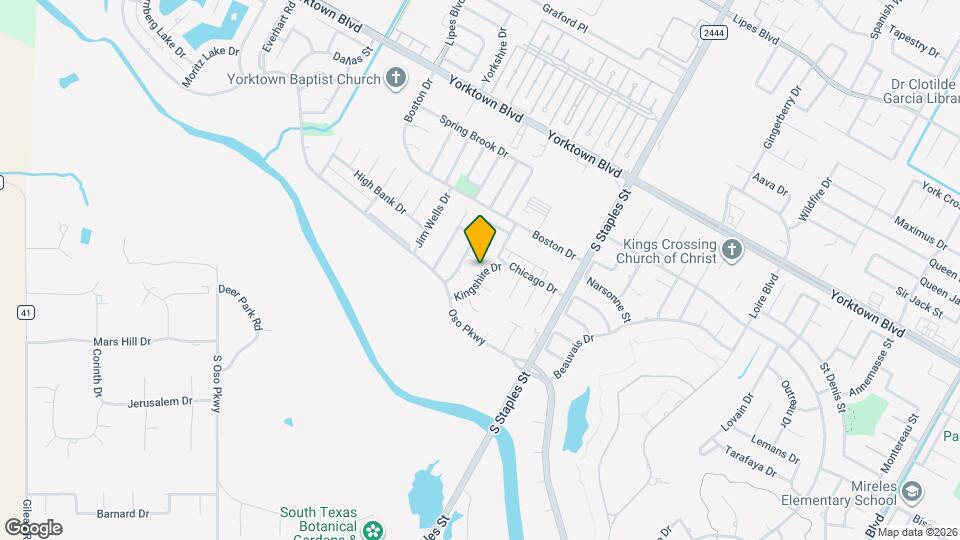 7813 Kingshire Dr Map and Location Details