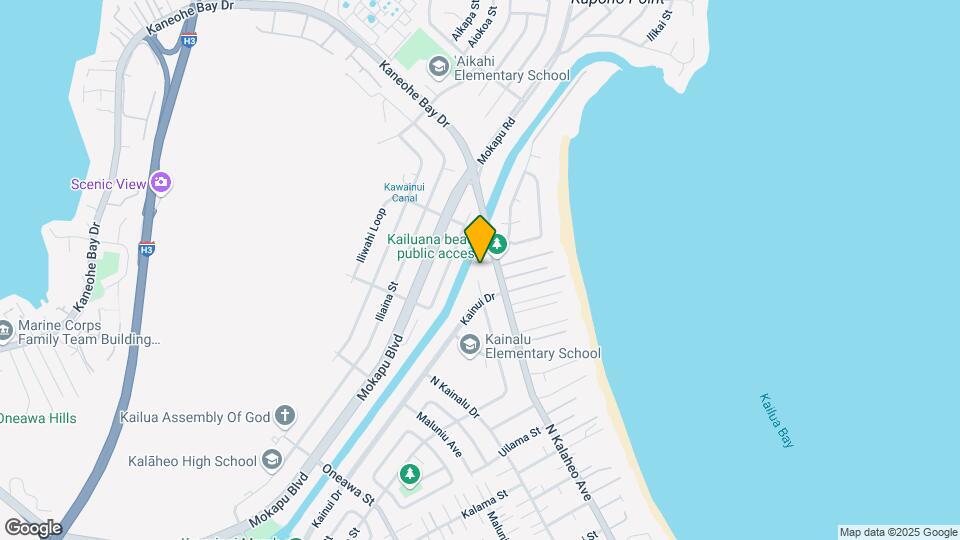 835 N Kalaheo Ave, Unit 835 N Kalaheo Ave OHANA Mapa y Detalles de la Ubicación
