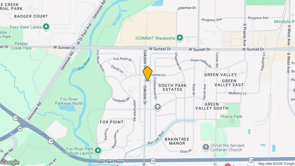 1623 Oakdale Dr Map and Location Details