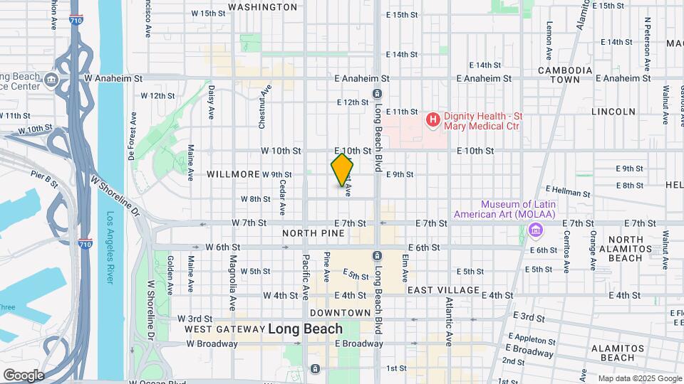 809-819 Locust Ave Map and Location Details