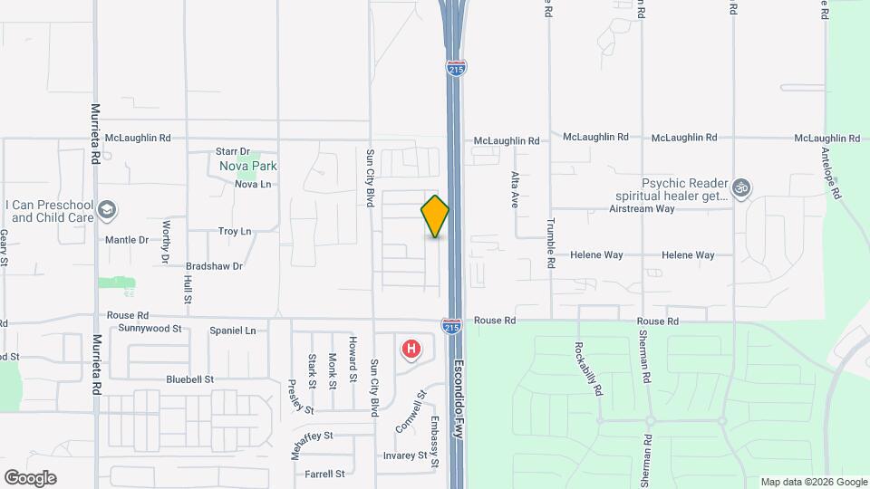 26805 China Dr Map and Location Details