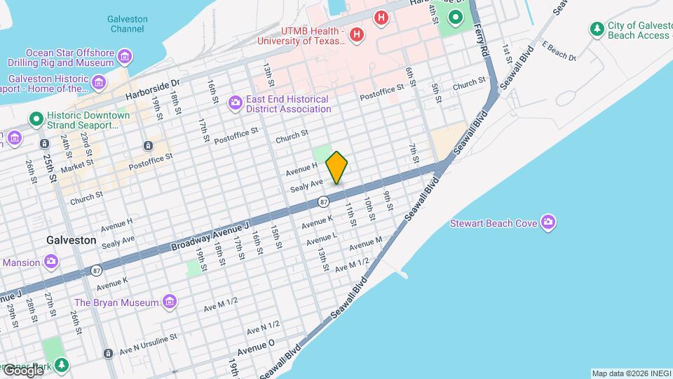 1112 Broadway Avenue J Mapa y Detalles de la Ubicación