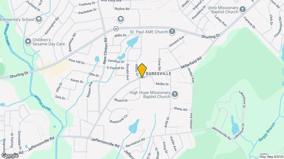 2485 Bristol Dr Map and Location Details