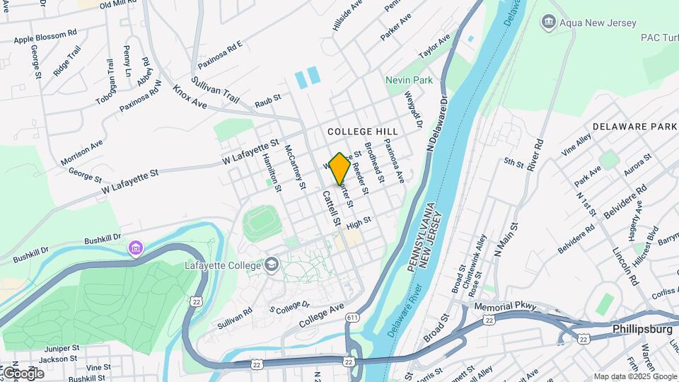 420 Porter St, Unit 1st Floor Map and Location Details