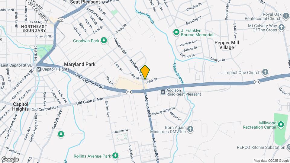 6400 Adak St Map and Location Details