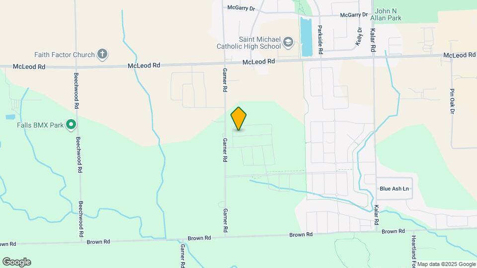 8775 Pawpaw Ln Map and Location Details