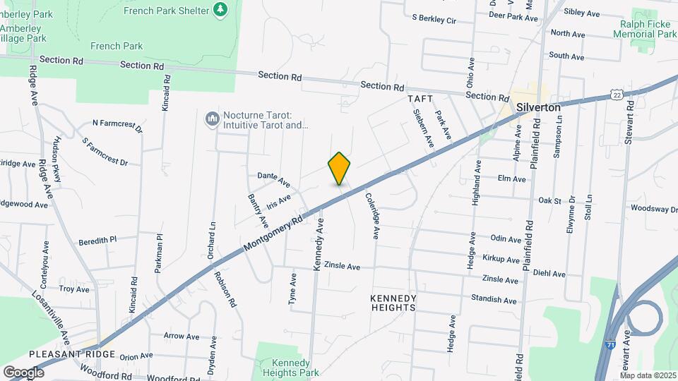 6643 Montgomery Rd Mapa y Detalles de la Ubicación