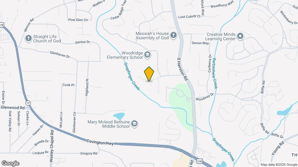 1749 Big Valley Way Mapa y Detalles de la Ubicación