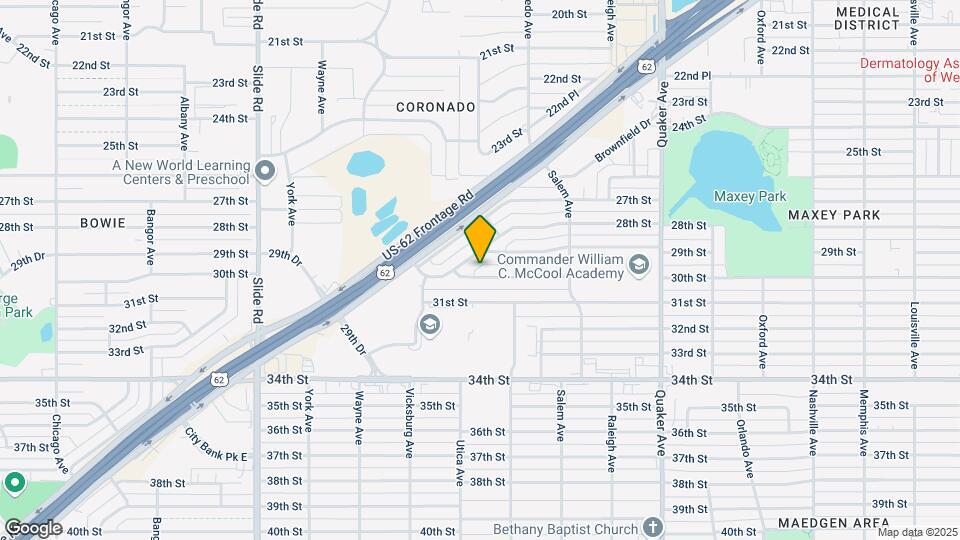 4628 30th St Map and Location Details