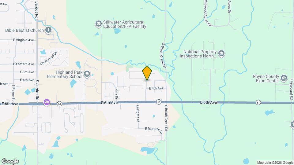 313 Mockingbird Ln Map and Location Details